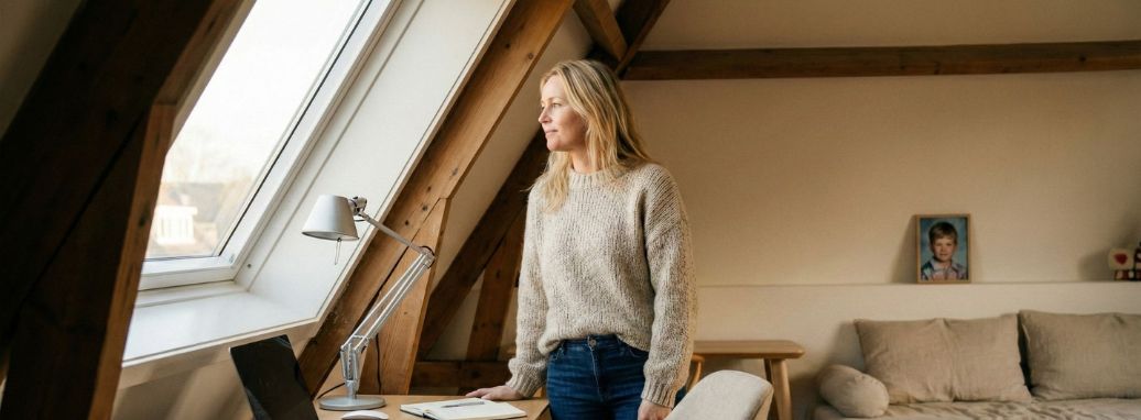 “When my son moved out, I suddenly got a whole room to myself” – Tessa (45) on creating space and letting go