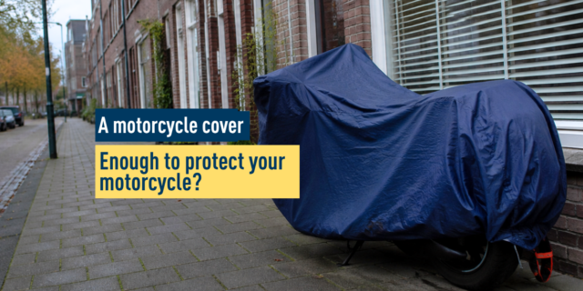 Is a motorcycle cover enough to protect your bike?