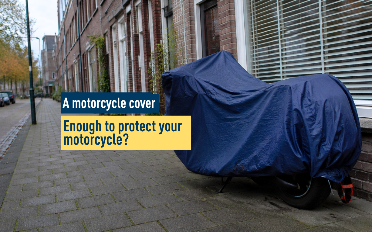 Is a motorcycle cover enough to protect your bike?