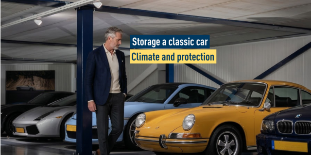 Storing a classic car: climate and protection