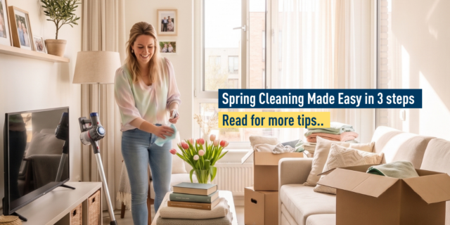 Spring Cleaning Made Easy in 3 Steps