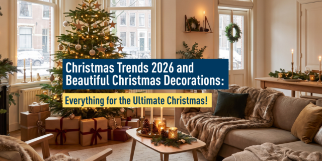 Christmas Trends 2026 and Beautiful Christmas Decorations: Everything for the Ultimate Christmas!