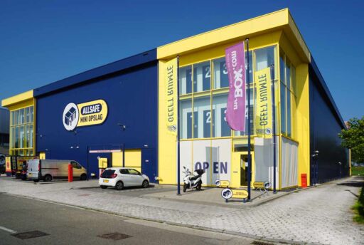 Bij ALLSAFE huur je de beste opslagruimte