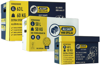 Verhuisdozen en inpakmateriaal