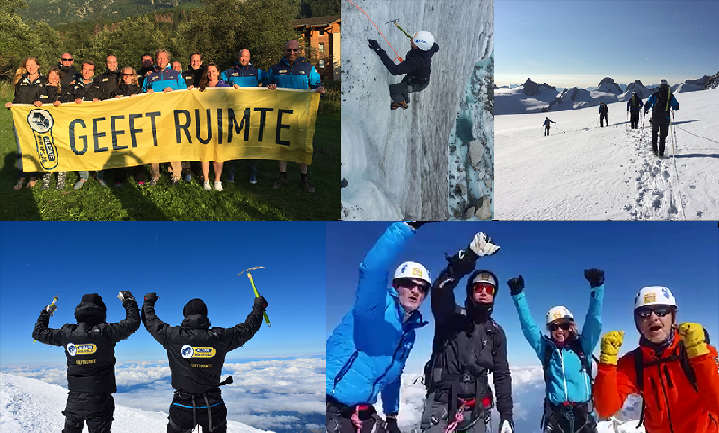 ALLSAFE gaat opnieuw naar de top van de Mont Blanc voor het goede doel!