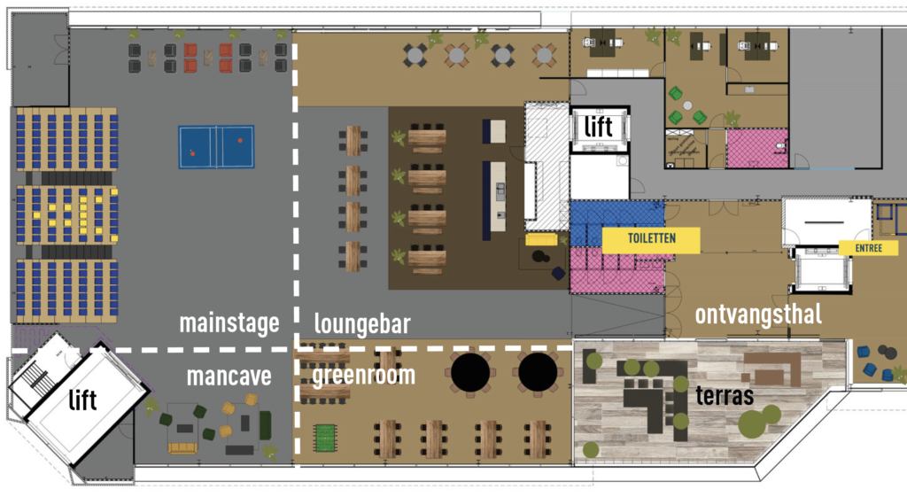 Plattegrond ALLSAFE Studio