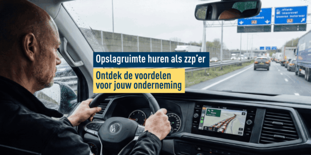 Opslagruimte huren als zzp'er