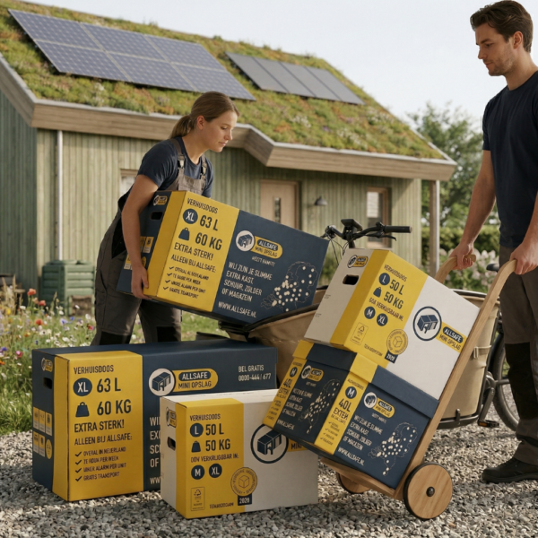 milieuvriendelijk verhuizen recyclebare verhuisdozen