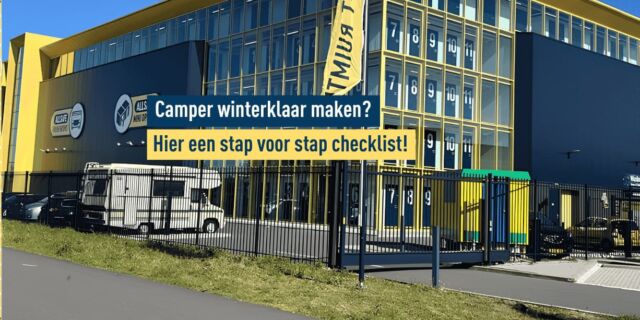 Camper winterklaar maken? Dit moet je weten