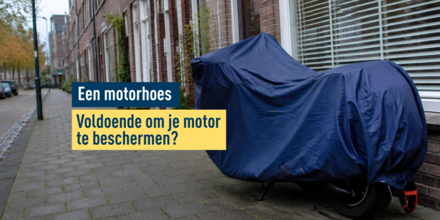 Is een motorhoes voldoende om je motor te beschermen?