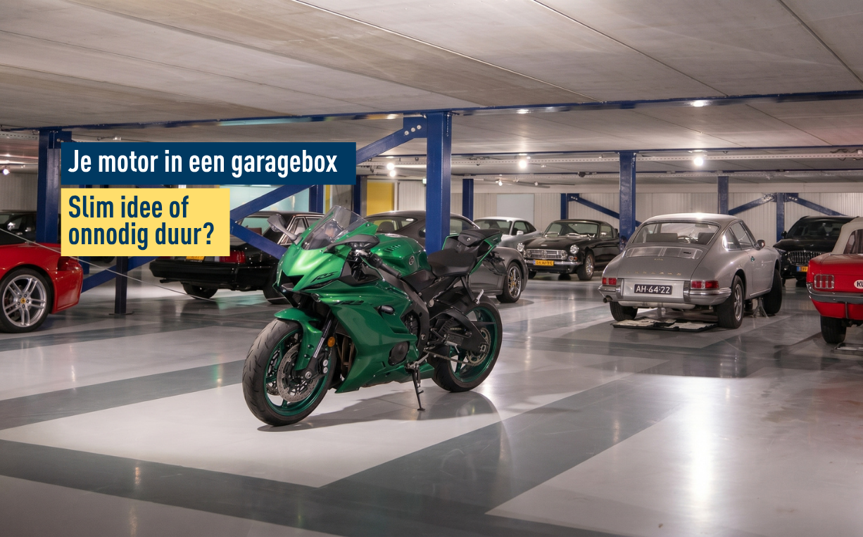 Motor in een garagebox stallen: slim idee of onnodig duur?