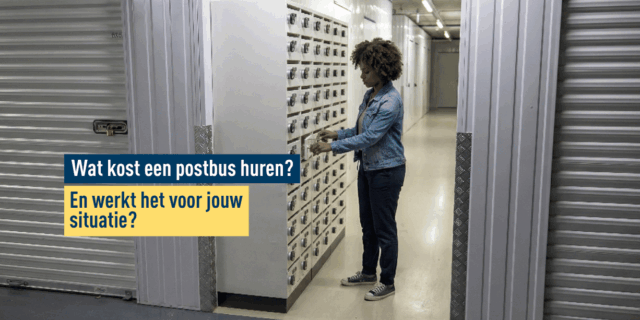 Wat kost een postbus per maand?