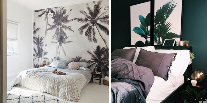 Slaapkamer behang
